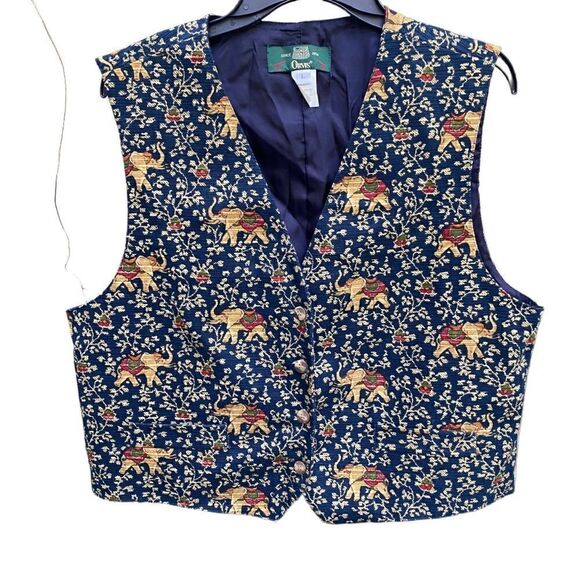 Orvis Vintage Elephant Vest Size L - Picture 4 of 4